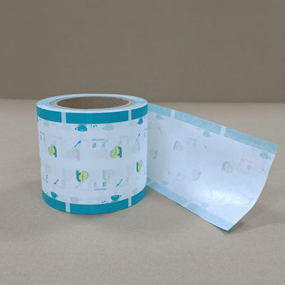 White Sugar Roll Film Food Packaging High Barrier Composite Material Custom Size & Thickness