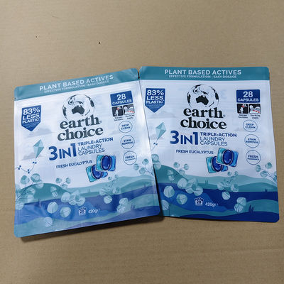 ​​Laundry Detergent Pod Packaging Bags Customizable PE Multi-Layer Design Moisture-Proof & Leak-Resistant SGS Certified For Global Bulk Orders