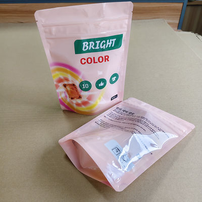 Tamper-Evident Child Resistant Bags Customizable Logo And Material For Laundry Pods Packaging.