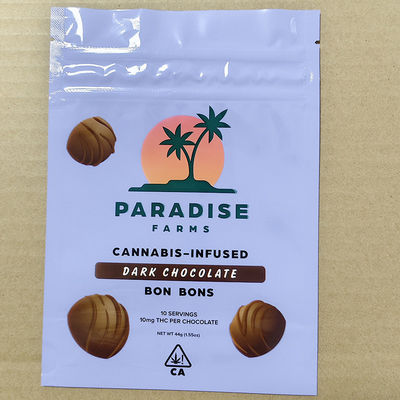 Eco Friendly Stand Up Ziplock Pouch Custom Printed Compostable Packaging Bag Reusable for Snacks & Coffee