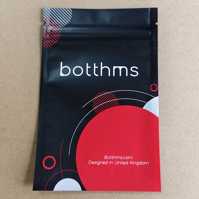 Reusable Ziplock Stand Up Pouch Composite Bag for Coffee/Tea, Oxygen & Light Barrier Packaging