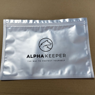 Customizable Aluminum Foil Ziplock Bags | Moisture-Proof, Smell-Resistant & Reusable for Food, Cosmetics, Medical Storage | Multiple Sizes & Eco-Friendly Options