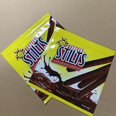 Luxury Embossed Chocolate Food Packaging Food-Grade Laminated Nylon & QR Code Traceability