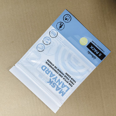Resealable Mask Storage Bag Heavy Duty FDA Approved Moisture & Bacteria Proof Packaging for Medical/Travel Use, Multi-Size Options, Bulk Packaging Solution