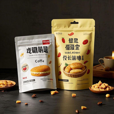 Moisture Proof Long Time Freezer High Barrier Food Packaging Bags Custom Support