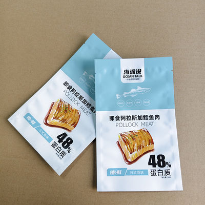 ​​Resealable Meat Snack Bags Premium Barrier Film For Deli Sausage 8x10in Customizable​