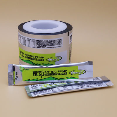High-Barrier Solid Beverage Packaging Roll Film Featuring Airtight Moisture-Proof Custom Brand And Printing