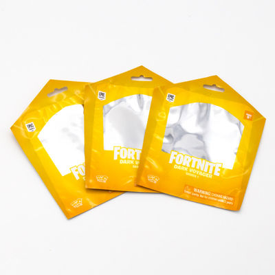 Attractive PVC / OPP / PP Custom Toy Bags With Logo Printing Toy Packaging