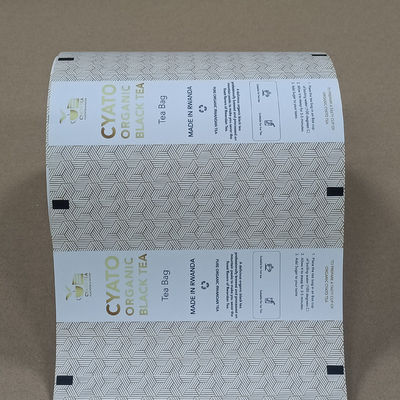 Premium Food-Safe Easy-Tear Paper Roll Heat Seal Coating for Efficient Tea Bag Overwrap Packaging