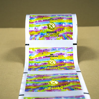 High-Resolution Printing Cartoon Card Packaging Roll Film For Children Toys Cards Packaging