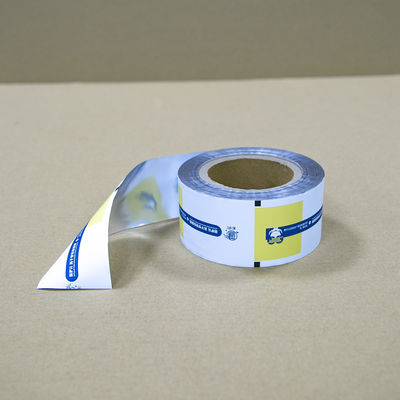 Oxygen-Barrier Aluminum Foil Roll Film For Probiotic Packaging Recyclable Customizable Printing