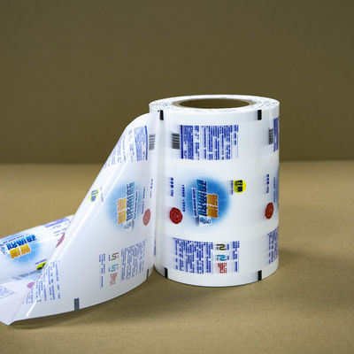 High-Resolution Flexo Printed Pellet Roll Film For Cleaning Supplies Packaging Puncture-Resistant
