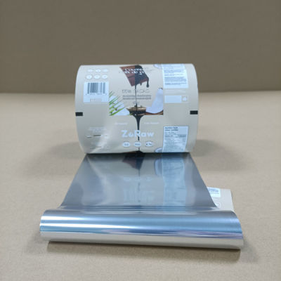 Lightweight Aluminum Foil Roll Film For Food Packaging Customizable Size And Printing
