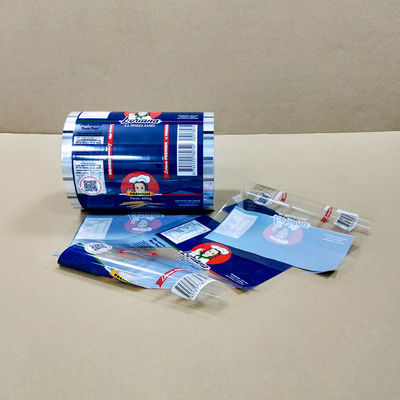 Vivid High-Gloss Finish Color Printing Packaging Roll Film For Food Packaging Customizable Translucent