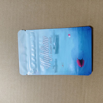 Ocean-Surface Printed Child-Resistant Bag PVC/PE Laminated 10m Waterproof ASTM F2090 Certified