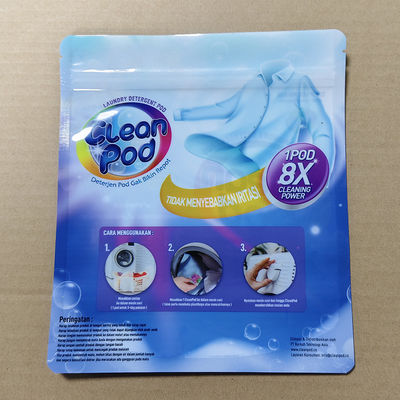 E-Commerce Ready Laundry Pod Pouch Holographic Anti-Counterfeit RFID Tag Optional