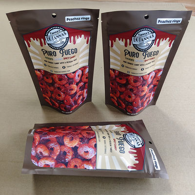 Moisture-proof Stand Up Pouches For Food Packaging With Reusable Sealing Design Customizable Printing.