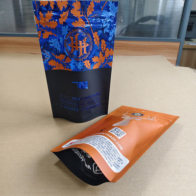 Customizable Full Color Printing Pattern Child Resistant Bags For Medicine Packaging With Special Visible Window.