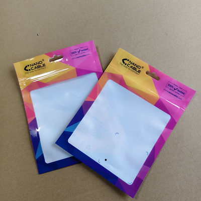 Cost-Effective Three Sided Sealing Bags With High Visibility Window For Small Electronics Accessories Packaging.