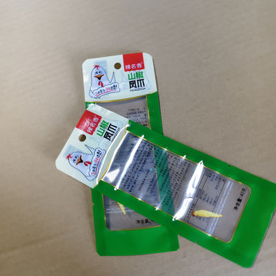 Tamper-Proof Vacuum Pouch For Chicken Feet ASTM F3510 Child-Resistant O₂ Barrier <0.5cc/day