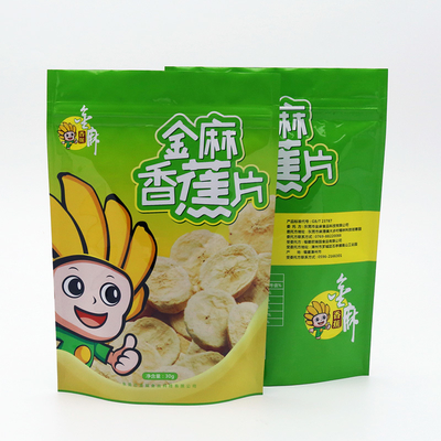 Eco-Friendly Stand Up Bags For Dried Fruits Packaging With Oxygen-Barrier And Full-Color Printing.