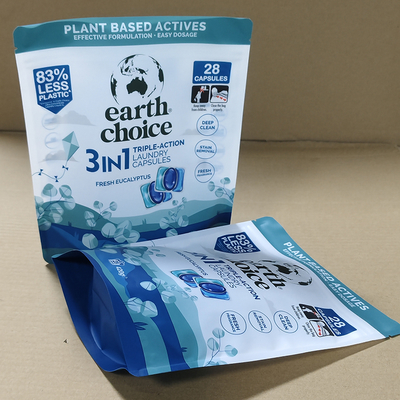 Custom Printed Multi-Layer Detergent Bags for Powder and Liquid