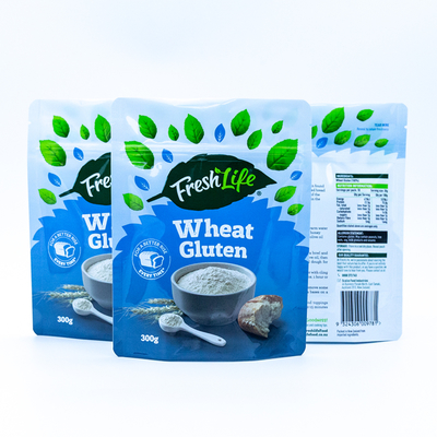 Multi-Functional Stand Up Pouches For Flour And Grains Packaging Featuring Moisture-Proof And Water-Resistant.