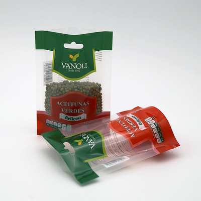 Transparent Recyclable Plastic Food Packaging Bags Custom Logo Printing Factory Direct Sales.