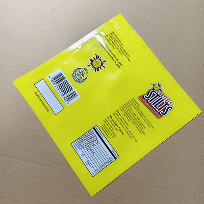 Custom Logo Heart Shape Stand Up Zipper Pouches, Food Safe Resealable Packaging Bags For Candy & Snacks​