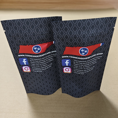 ​ECO-Friendly Plaid Pattern Child-Resistant Bags - Recyclable Material & Tamper-Evident