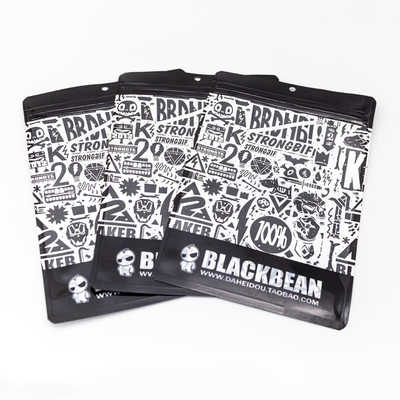 Multi-Purpose Three Sided Sealing Bags Mylar Bags For Various Clothing Accessories Packaging With Custom Printed.