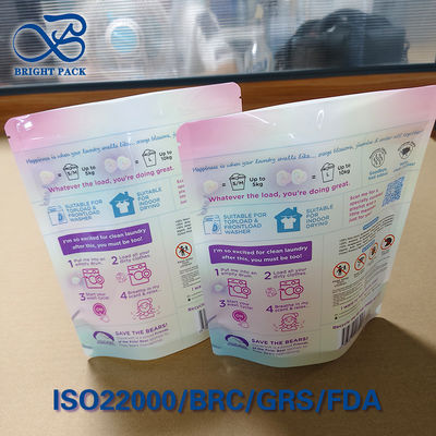 ​4-in-1 Laundry Pods Triple-Seal Packaging Bags - Custom Printing & Moisture Barrier