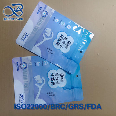 Metallized Tri-Seal Bags For Floss - Aluminum Coating & High-Barrier