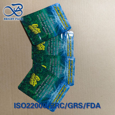 Highland Pattern 3-Side Seal Child-Proof Pouches - Moisture Barrier & 10-Color Rotogravure Printing