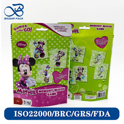 Reusable Toys Packaging Stand Up Pouches With Customizable Kid-Friendly Design And Colorful Printing.