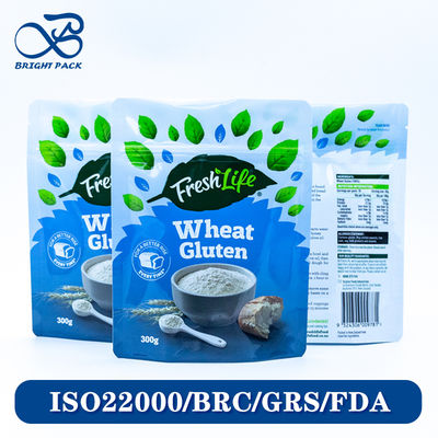 Multi-Functional Stand Up Pouches For Flour And Grains Packaging Featuring Moisture-Proof And Water-Resistant.