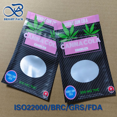 CR Certified Clear Window Pouches  ASTM F963-17 ISO 8317 For Pharma Toys