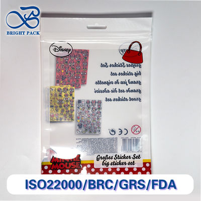 Custom Printed Three Sided Sealing Bags For Toys Packaging With Clear View Windows And Anti - Static Layers Bulk Order Discounts.