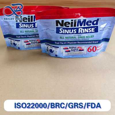 Scratch-Proof Stand Up Pouches For Household Cleaning Supplies Packaging Customizable Printing Pattern.