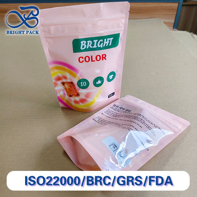 Tamper-Evident Child Resistant Bags Customizable Logo And Material For Laundry Pods Packaging.