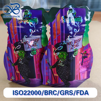 Reclosable Child Resistant Mylar Bags For Moisture Barrier Pharma And Nutraceutical Packaging.