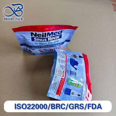 Resealable Stand Up Bags For Cleaning Agent Packaging With Customizable Design Bulk Discount.