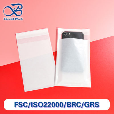 Custom Glassine Paper Bags Biodegradable Apparel Packaging