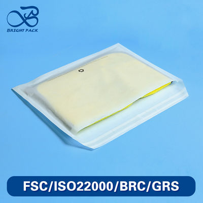 Environmentally Friendly 100% Degradable Transparent Paper Bags For T-Shirt , Socks
