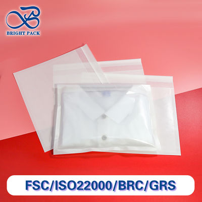 Environmentally Biodegradable Paper Bags For T-Shirts With Good Or Semi Transparency