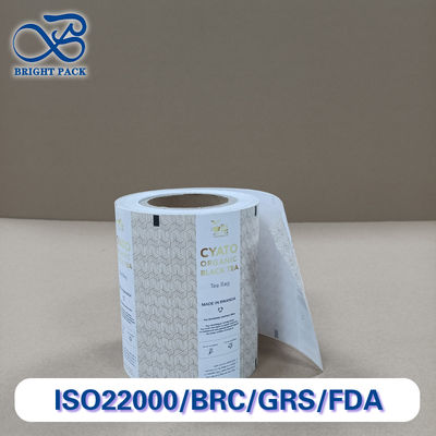 Premium Tea Packaging Film  High-Barrier Multilayer Composite Material Moisture / Oxygen Proof Freshness Lock for Tea Bags & Sachets Custom Sizes & Printing SGS/FDA Certified