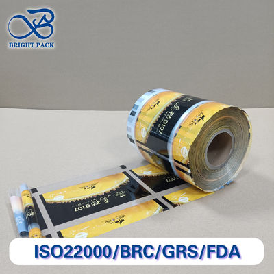 High Clarity OPP Packaging Film  18-50 Micron Waterproof Layer Custom Printed BOPP Lamination For Food / Apparel / Pharma FDA Certified
