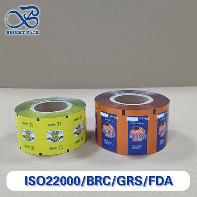 Premium Custom Printed Candy Packaging Roll Film - Food Safe, Moisture & Oxygen Barrier Film Stock
