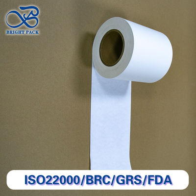 Compostable Blank Paper Roll Film For Reflective And Decorative Products Packaging Greaseproof