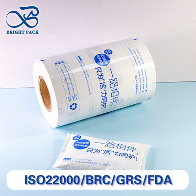 Cryogenic Ice Bag Liquid Roll Film Superior Barrier For Freeze Available In Standard Custom Roll Sizes